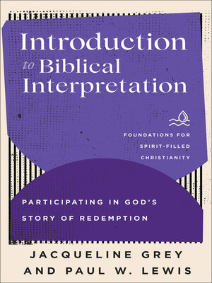cover image of Introduction to Biblical Interpretation